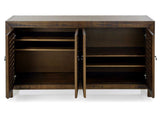 Rio Mocha 4-Door Accent Cabinet from Steve Silver - Luna Furniture