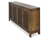 Rio Mocha 4-Door Accent Cabinet from Steve Silver - Luna Furniture