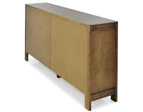 Rio Mocha 4-Door Accent Cabinet from Steve Silver - Luna Furniture