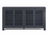 Rio Navy 4-Door Accent Cabinet from Steve Silver - Luna Furniture