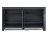 Rio Navy 4-Door Accent Cabinet from Steve Silver - Luna Furniture