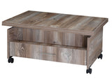 Rio Walnut Smart Coffee Table from Furnia - Luna Furniture