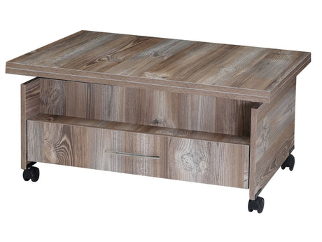 Rio Walnut Smart Coffee Table from Furnia - Luna Furniture