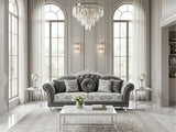 Rio Gray Stationary Living Room Sofa from Furnia - Luna Furniture