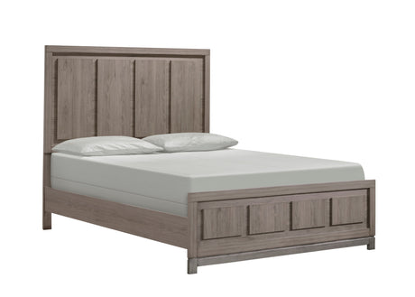 River Brown King Panel Bed from Crown Mark - Luna Furniture