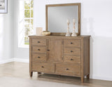Riverdale Driftwood 4-Piece King Panel Bedroom Set from Steve Silver - Luna Furniture