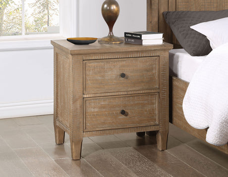 Riverdale Driftwood 4-Piece King Storage Platform Bedroom Set from Steve Silver - Luna Furniture