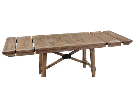 Riverdale Driftwood 96" Extendable Counter Height Table from Steve Silver - Luna Furniture