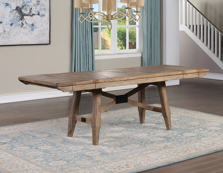Riverdale Driftwood 96" Extendable Dining Table from Steve Silver - Luna Furniture