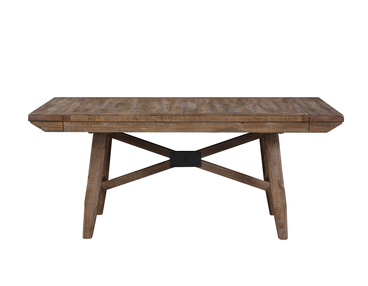 Riverdale Driftwood 96" Extendable Dining Table from Steve Silver - Luna Furniture