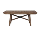 Riverdale Driftwood 96" Extendable Dining Table from Steve Silver - Luna Furniture