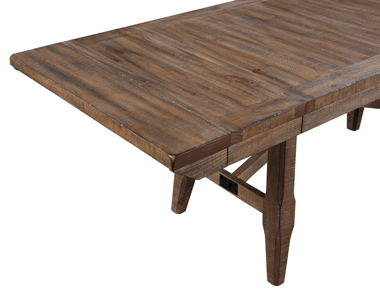 Riverdale Driftwood 96" Extendable Dining Table from Steve Silver - Luna Furniture