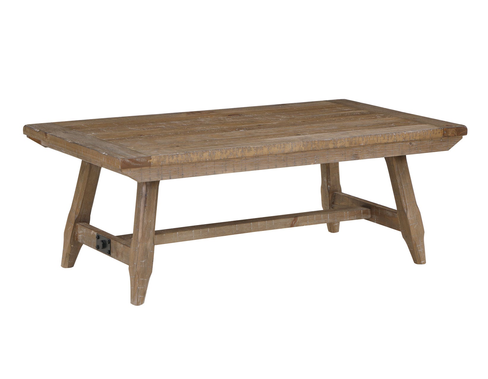 Wood collection table コレクションテーブル ローテーブル Steve Silver Riverdale Driftwood Coffee Table – Luna Furniture