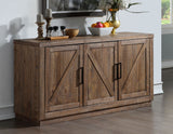 Riverdale Driftwood Dining Server from Steve Silver - Luna Furniture