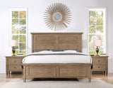 Riverdale Driftwood Queen Panel Bed from Steve Silver - Luna Furniture