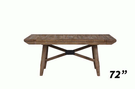 Riverdale Driftwood Upholstered 5-Piece Dining Set from Steve Silver - Luna Furniture