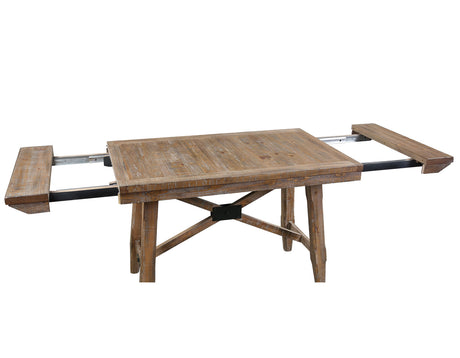 Riverdale Driftwood Upholstered 5-Piece Dining Set from Steve Silver - Luna Furniture