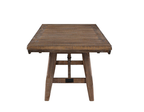 Riverdale Driftwood Upholstered 5-Piece Dining Set from Steve Silver - Luna Furniture