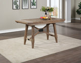 Riverdale Driftwood 5-Piece Counter Set(Counter Table & 4 Chairs) from Steve Silver - Luna Furniture