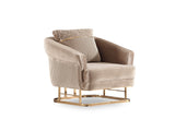 Rixos Chair in Beige from Furnia - Luna Furniture