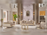 Rixos 3-pieces (Sofa & Loveseat & Chair) Livingroom Set in Beige from Furnia - Luna Furniture