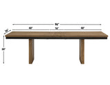 Roatan Toffee Extendable Dining Table from Steve Silver - Luna Furniture