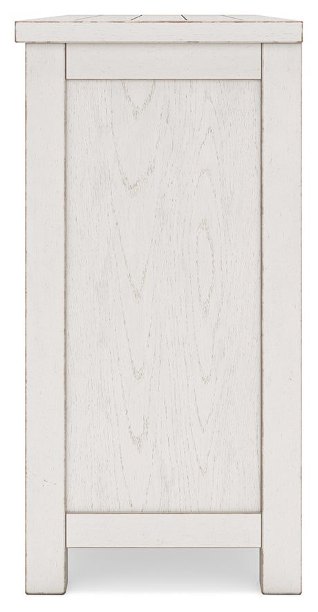 Robbinsdale Antique White Dining Server from Ashley - Luna Furniture