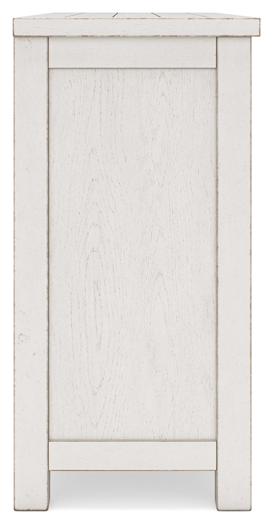 Robbinsdale Antique White Dining Server from Ashley - Luna Furniture