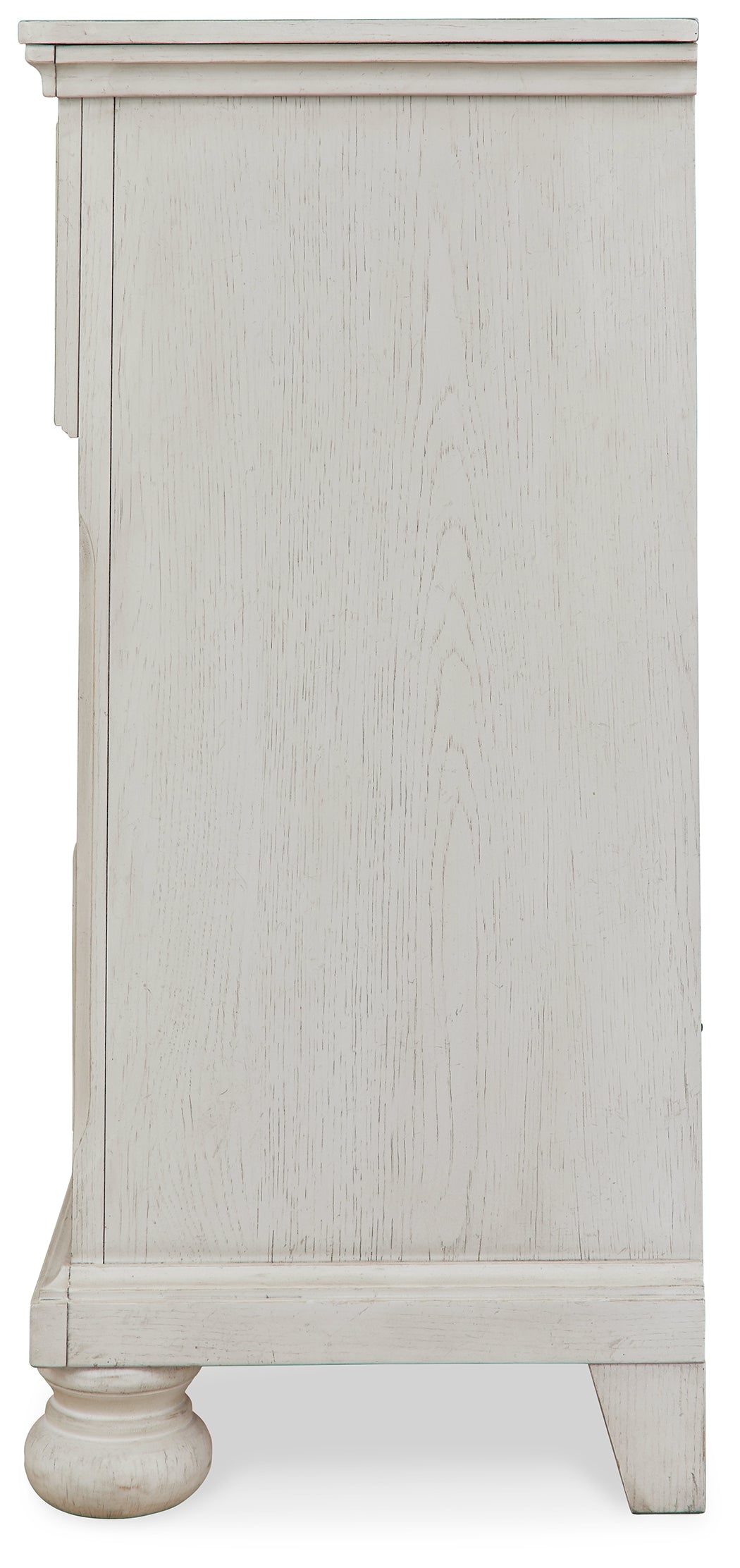 Robbinsdale Antique White Twin over Full Bunk Bed, Dresser and Chest from Ashley - Luna Furniture