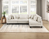 Robstown Beige 4-Piece Modular Sectional from Homelegance - Luna Furniture