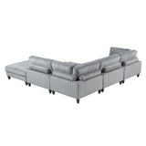 9688GY*52CR2ACOT (5)5-Piece Modular Sectional from Homelegance - Luna Furniture