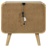 Robyn Light Ash 2-Drawer Nightstand from Coaster - Luna Furniture