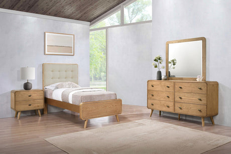 Robyn Light Ash 4-Piece Twin Bedroom Set from Coaster - Luna Furniture