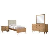 Robyn Light Ash 4-Piece Twin Bedroom Set from Coaster - Luna Furniture