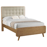 Robyn Light Ash Wood Full Platform Bed from Coaster - Luna Furniture