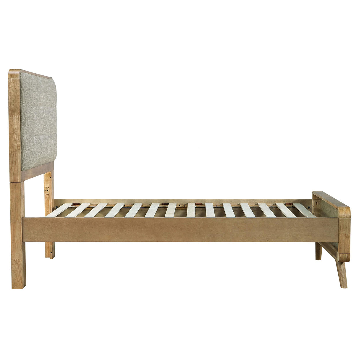 Robyn Light Ash Wood Twin Platform Bed from Coaster - Luna Furniture