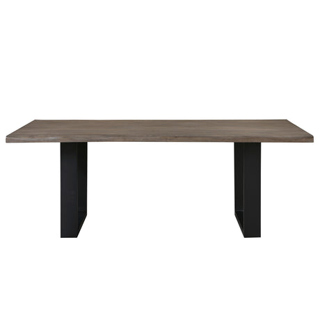 Rochelle Natural Oak/Cream 84" Dining Set from Homelegance - Luna Furniture