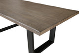 Rochelle Natural Oak/Cream 84" Dining Set from Homelegance - Luna Furniture