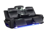 Rolls Royce Black Power Reclining Set from Happy Homes - Luna Furniture