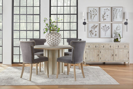 Roma 54" Round Dining Table from Essentials For Living - Luna Furniture