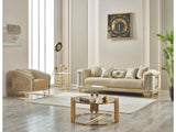 Romans Chair in Beige from Furnia - Luna Furniture