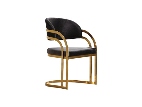 Romans Dining Chair in Grey from Furnia - Luna Furniture