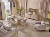 Romans Dining Table from Furnia - Luna Furniture