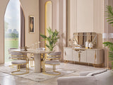 Romans Dining Table from Furnia - Luna Furniture