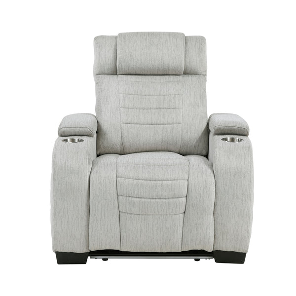 Ronan Light Gray Reclining Chair