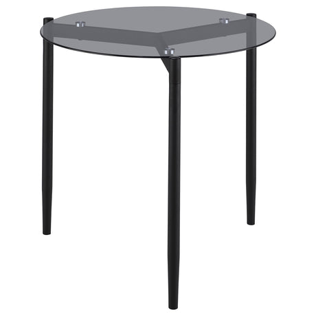 Rosalie Gray 3-Piece Round Coffee and End Table Set from Coaster - Luna Furniture