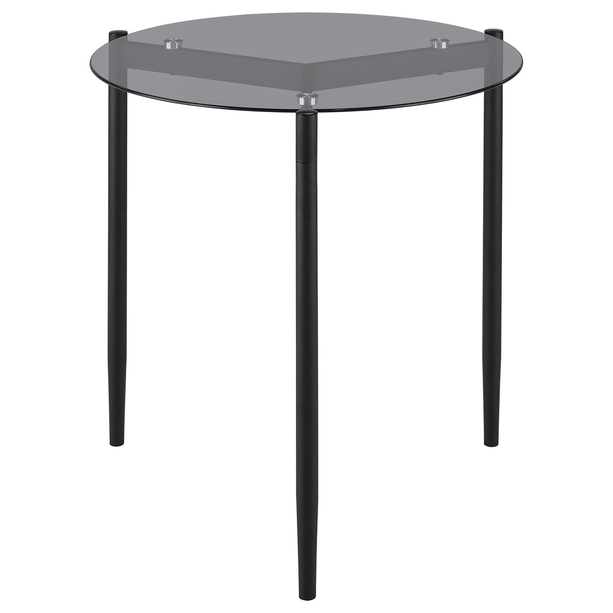 Rosalie Gray 3-Piece Round Coffee and End Table Set from Coaster - Luna Furniture
