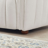 Rosslyn White Boucle Sofa from Ashcroft Furniture - Luna Furniture
