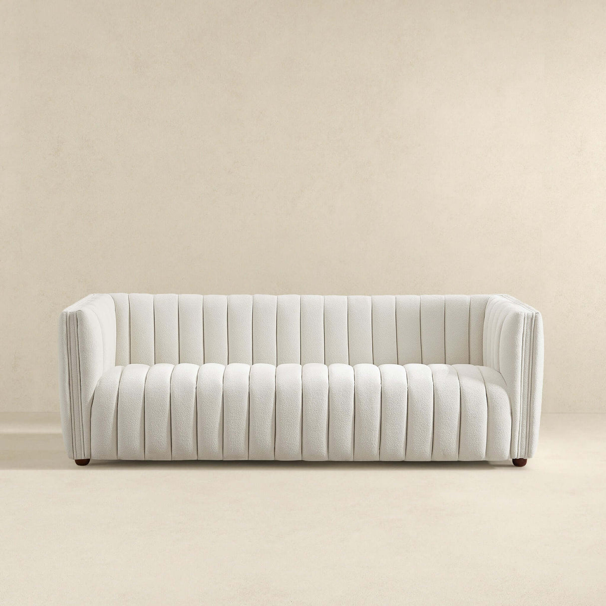 Rosslyn White Boucle Sofa from Ashcroft Furniture - Luna Furniture