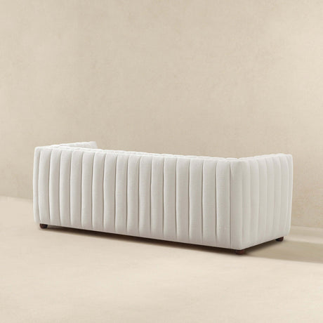 Rosslyn White Boucle Sofa from Midinmod - Luna Furniture